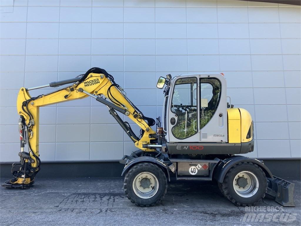 Wacker Neuson EW 100 Kolesové rýpadlá