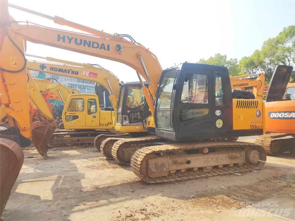 Hyundai R150LC-7 Pásové rýpadlá