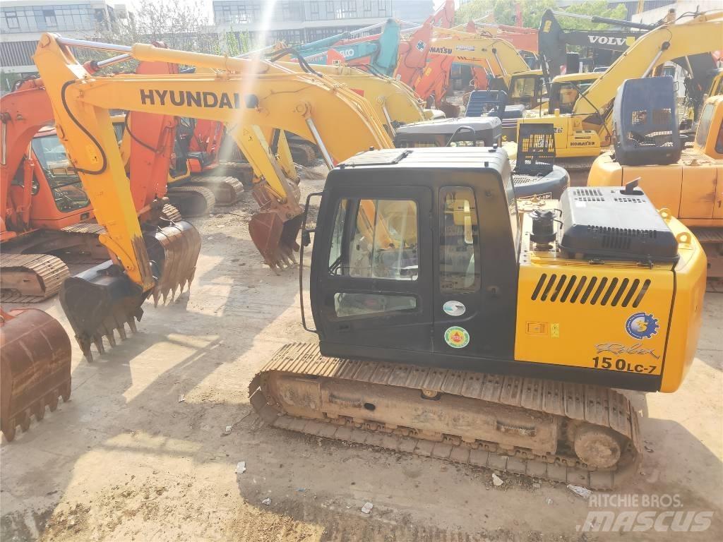 Hyundai R150LC-7 Pásové rýpadlá