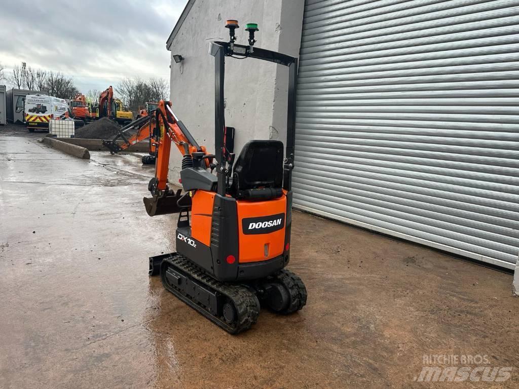 Doosan DX 10 Z Mini rýpadlá < 7t
