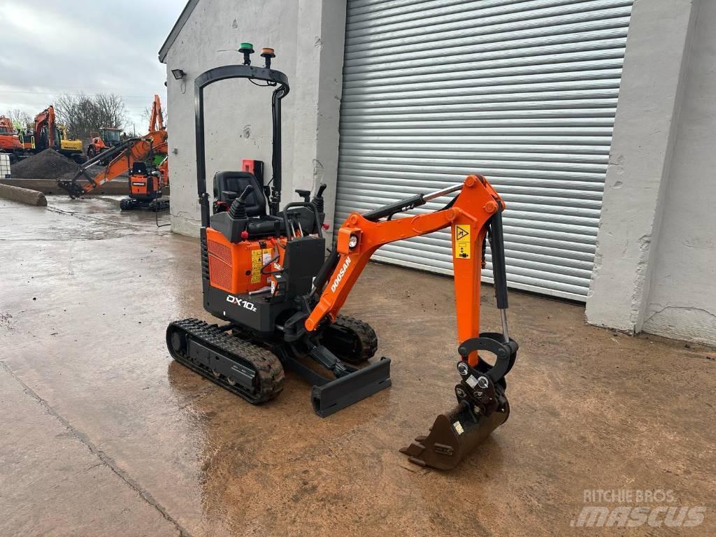 Doosan DX 10 Z Mini rýpadlá < 7t