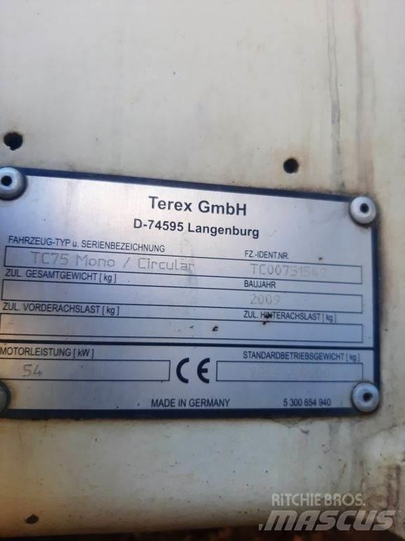 Terex TC75 Mini rýpadlá < 7t