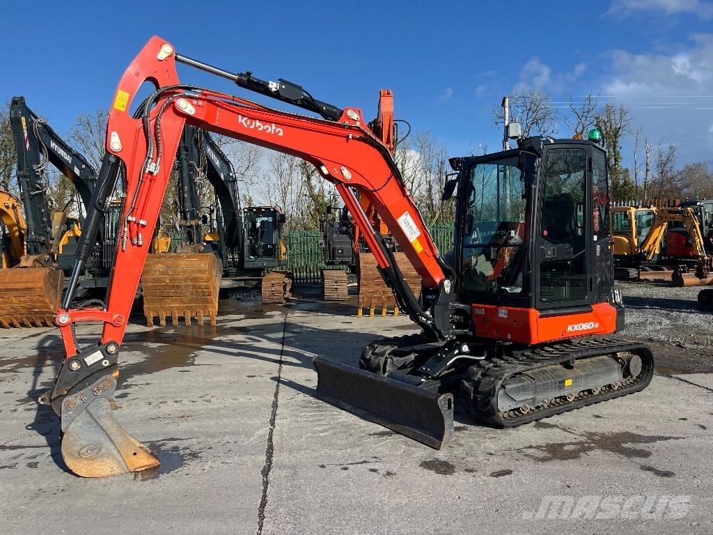Kubota KX 060-5 Mini rýpadlá < 7t