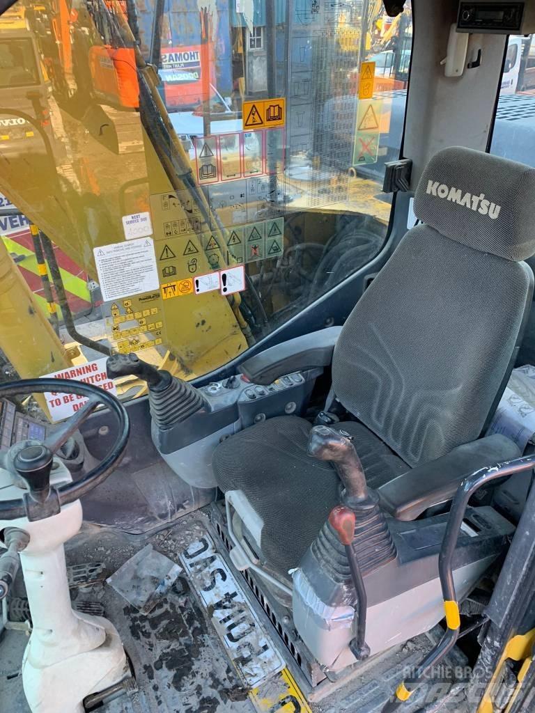Komatsu PW 148-8 Kolesové rýpadlá
