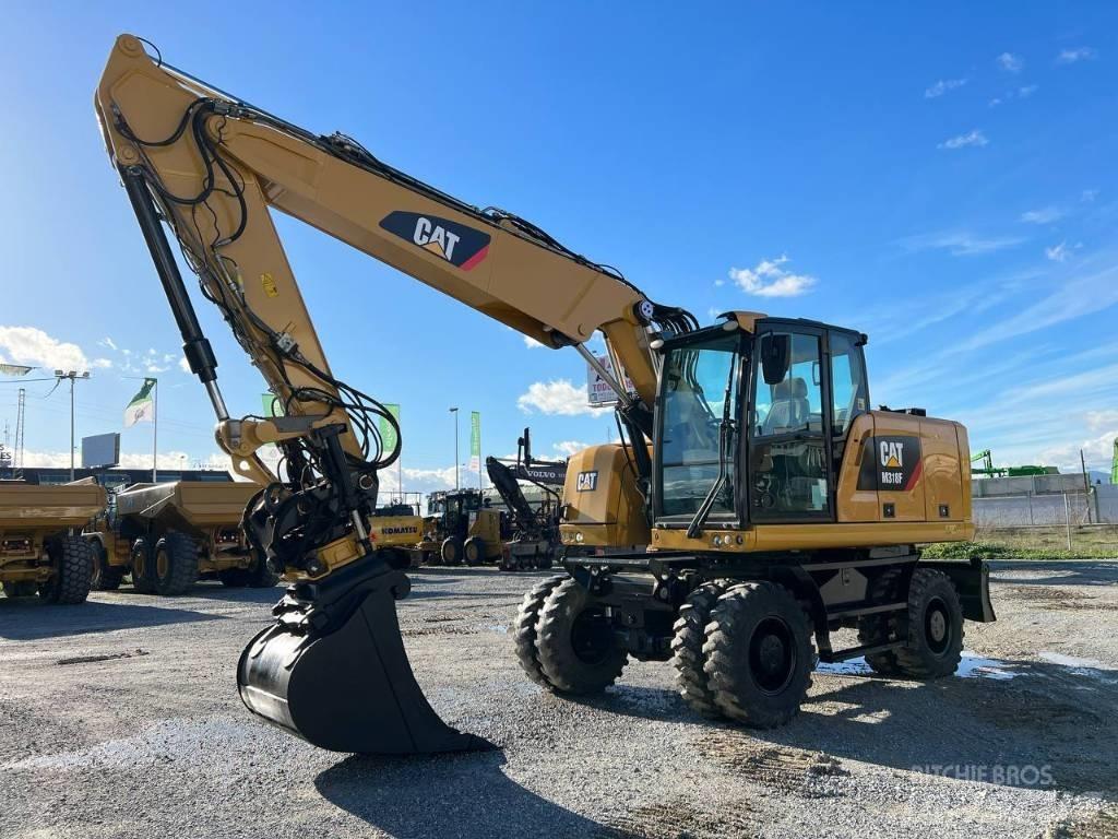 CAT M 318 F Kolesové rýpadlá