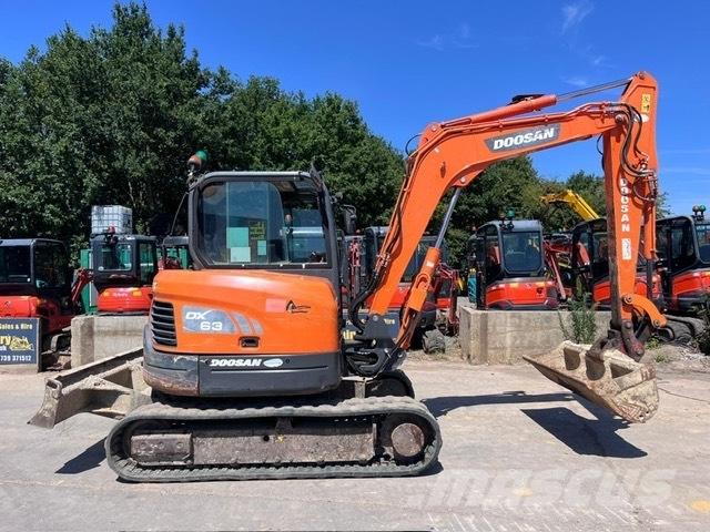 Doosan DX 63-3 Mini rýpadlá < 7t