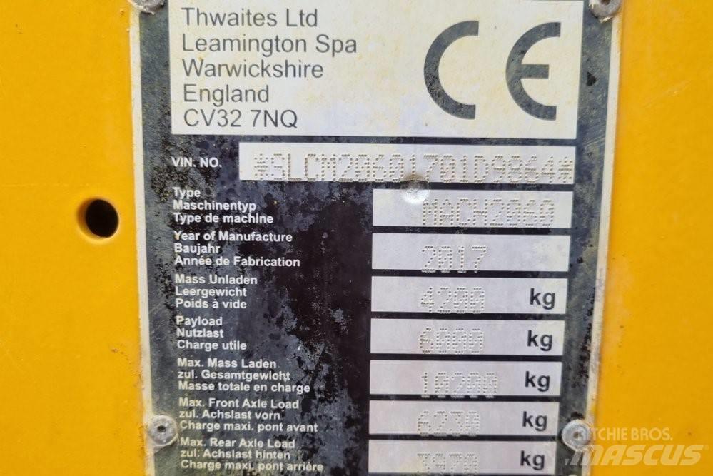 Thwaites 6T dömper Kĺbové nákladné autá