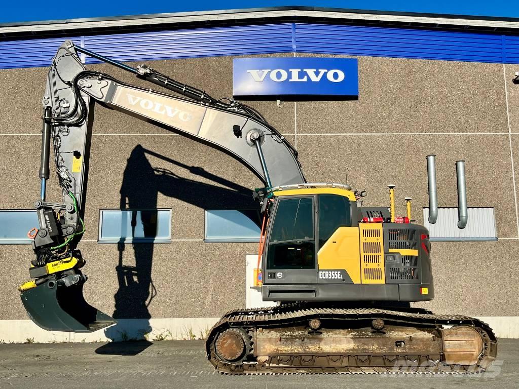 Volvo ECR 355 E Pásové rýpadlá