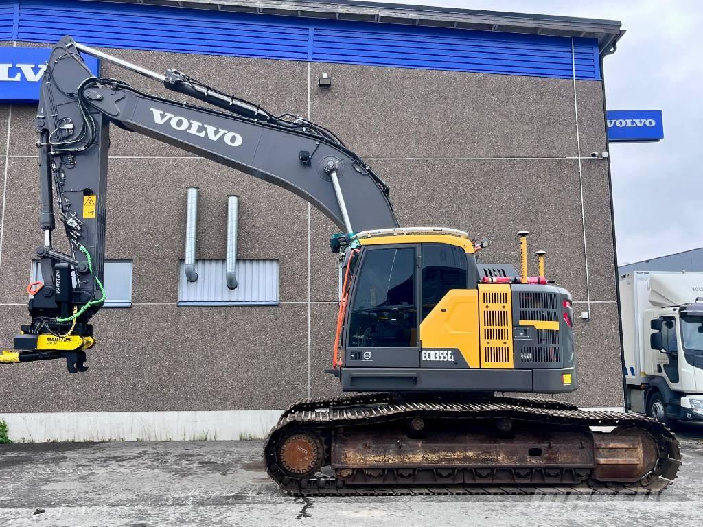 Volvo ECR 355 E Pásové rýpadlá
