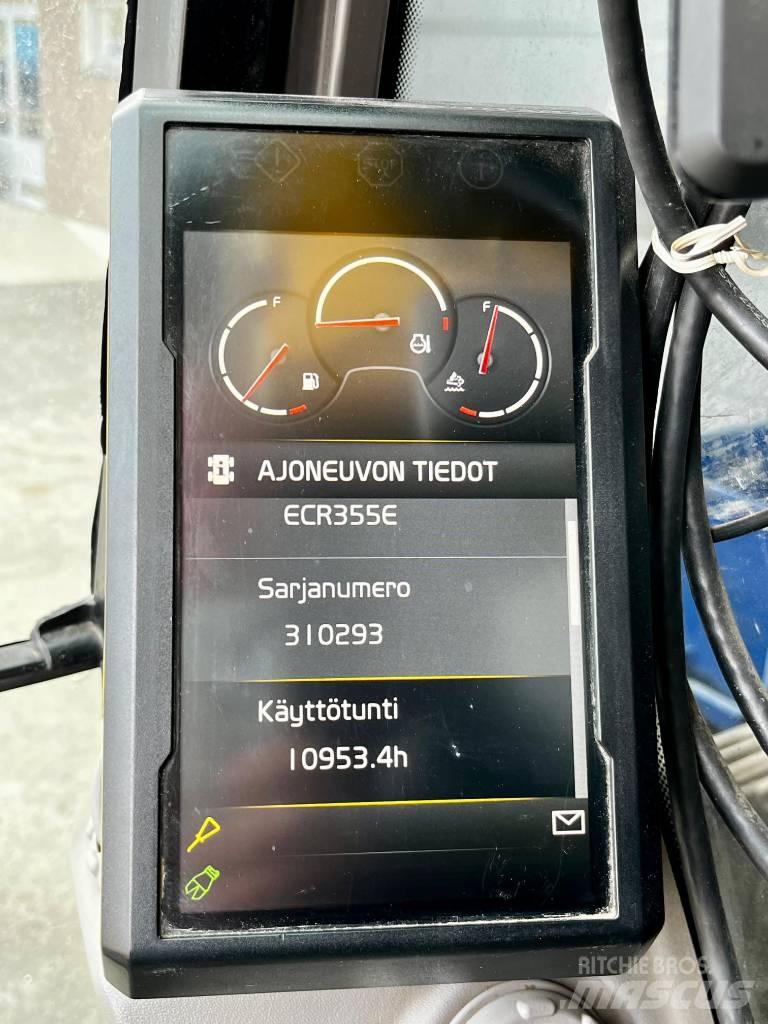 Volvo ECR 355 E Pásové rýpadlá