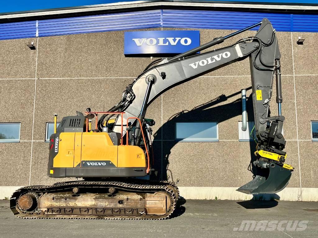 Volvo ECR 355 E Pásové rýpadlá