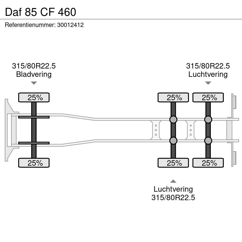 DAF 85 CF 460 Nosiče kontajnerov/Prepravníky kontajnerov