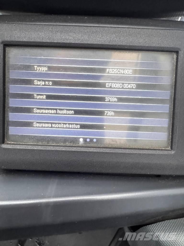 Mitsubishi FB 25 CN Akumulátorové vozíky