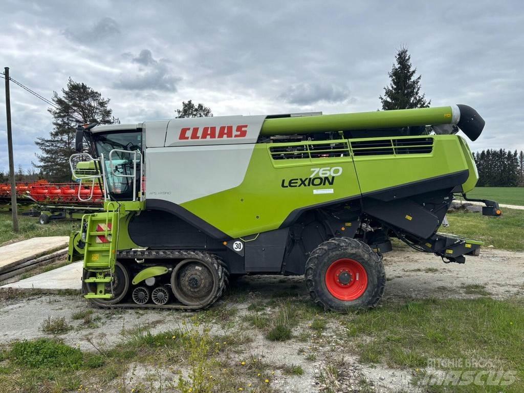 CLAAS Lexion 760TT Kombinované zberacie stroje