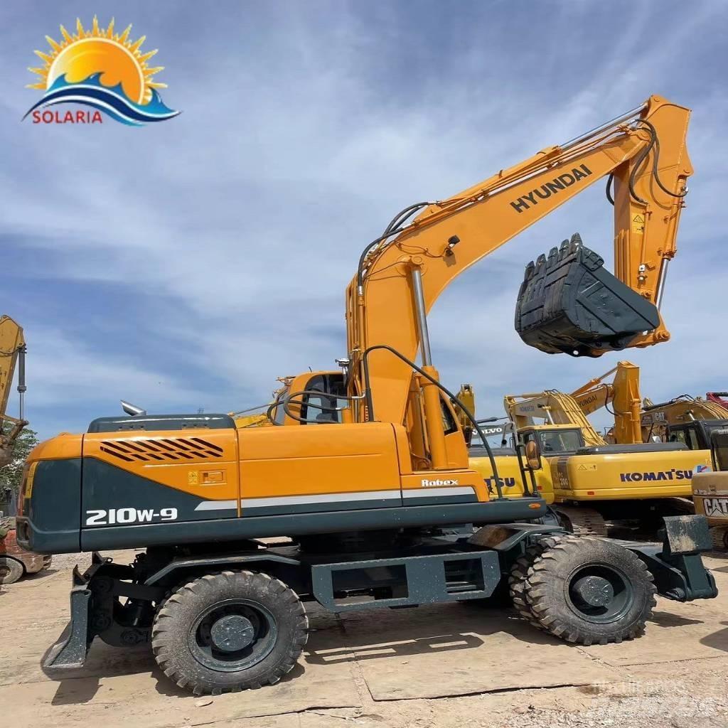 Hyundai R210W-9 Kolesové rýpadlá