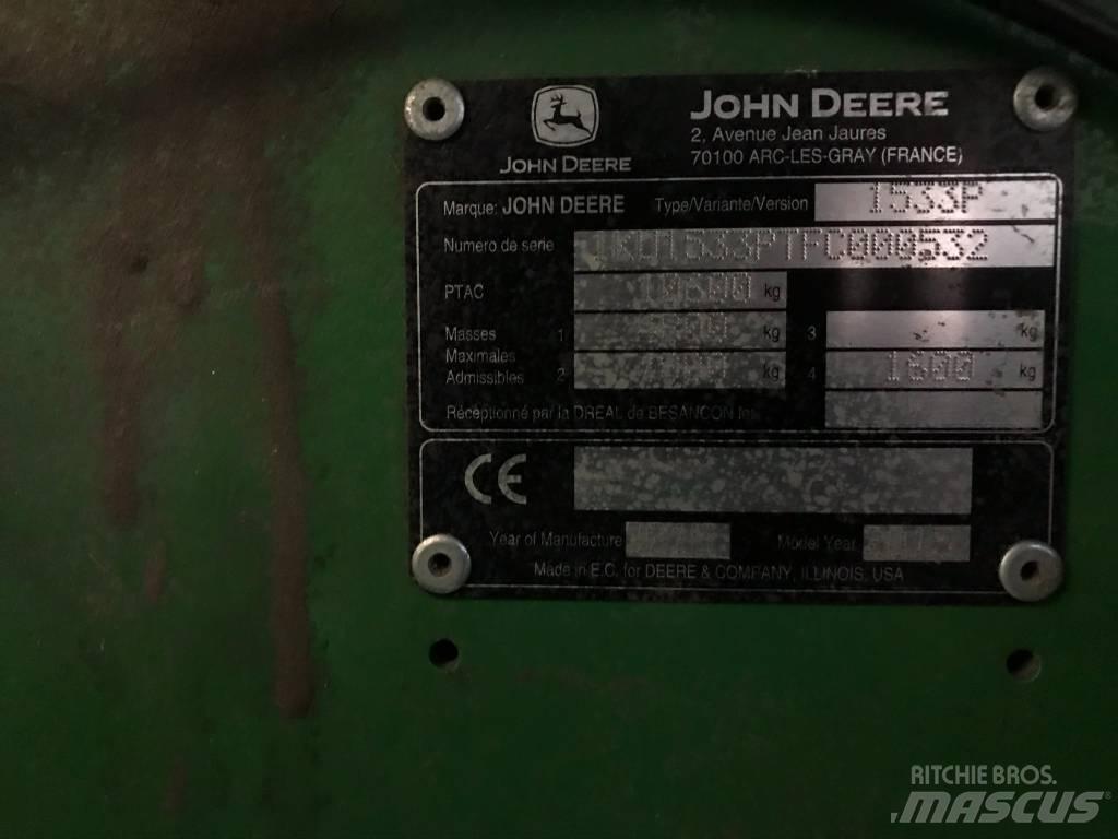 John Deere L 1533P Lisy na hranaté balíky