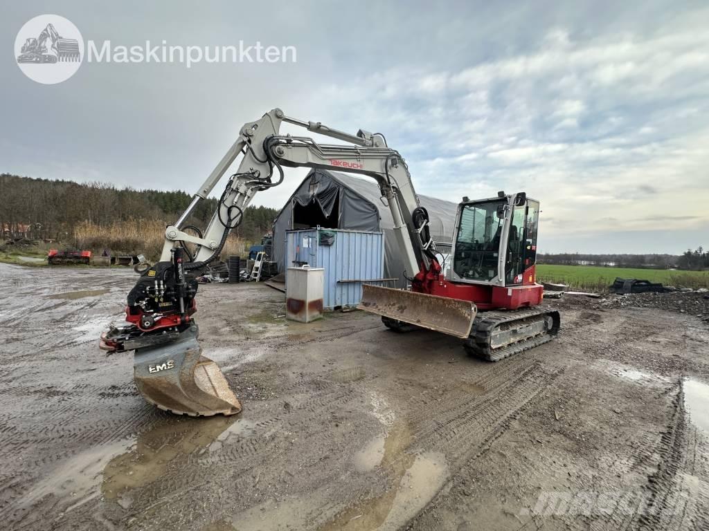 Takeuchi TB 280 FR Midi rýpadlá 7 t - 12 t