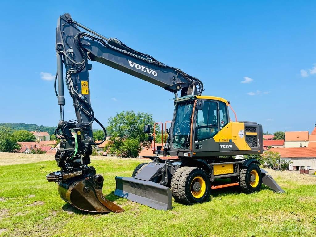Volvo EW 220 E Kolesové rýpadlá