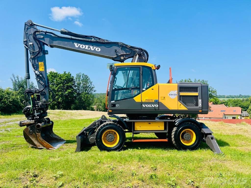 Volvo EW 220 E Kolesové rýpadlá