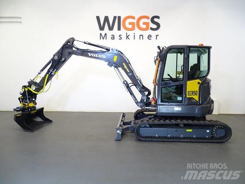 Volvo ECR50F Mini rýpadlá < 7t