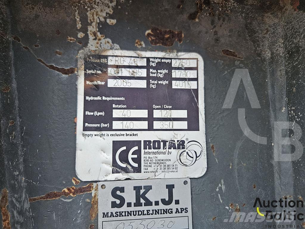 Rotar RG 48 Drapáky