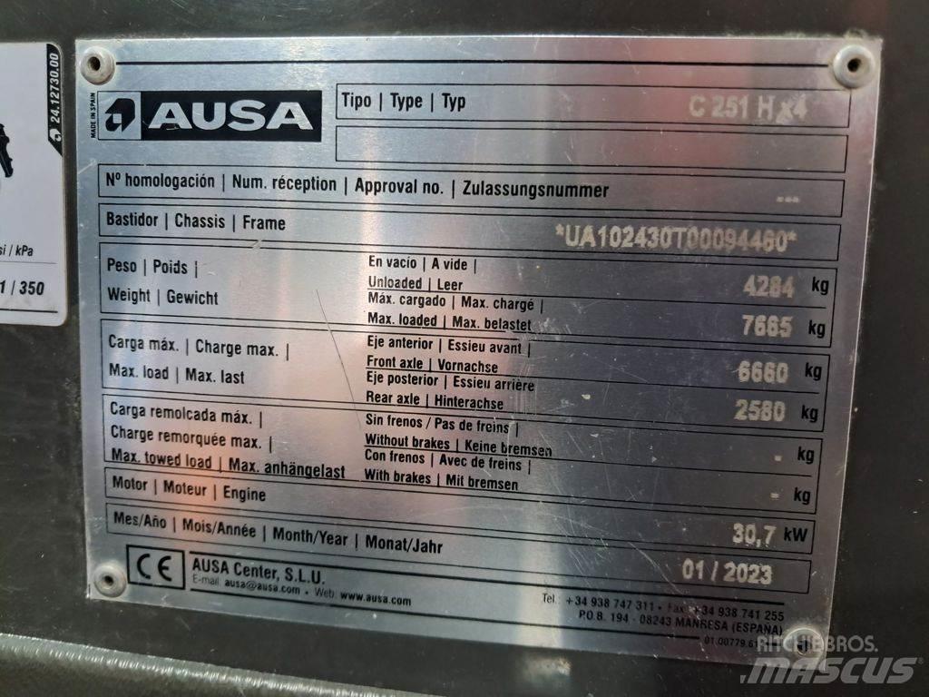 Ausa C251 HX4 Terénne vysokozdvižné vozíky