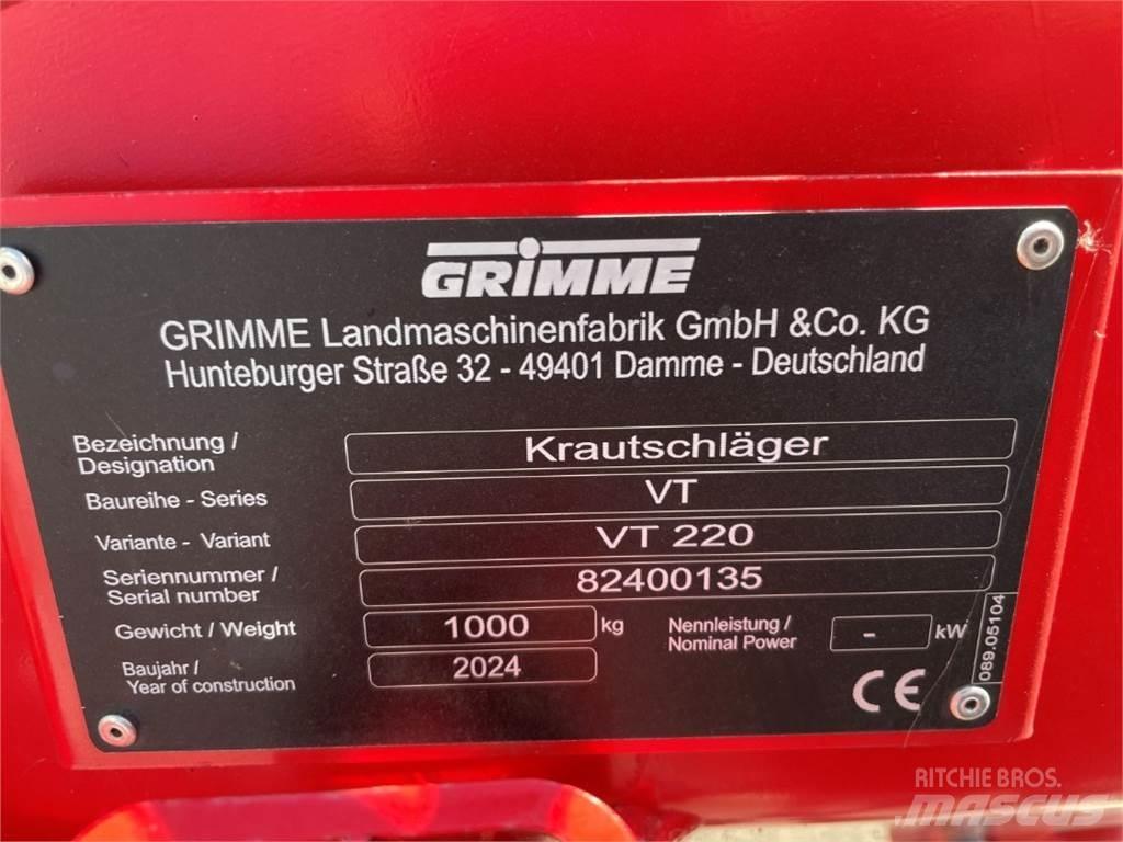Grimme VT 220 Ďalšie poľnohospodárske stroje