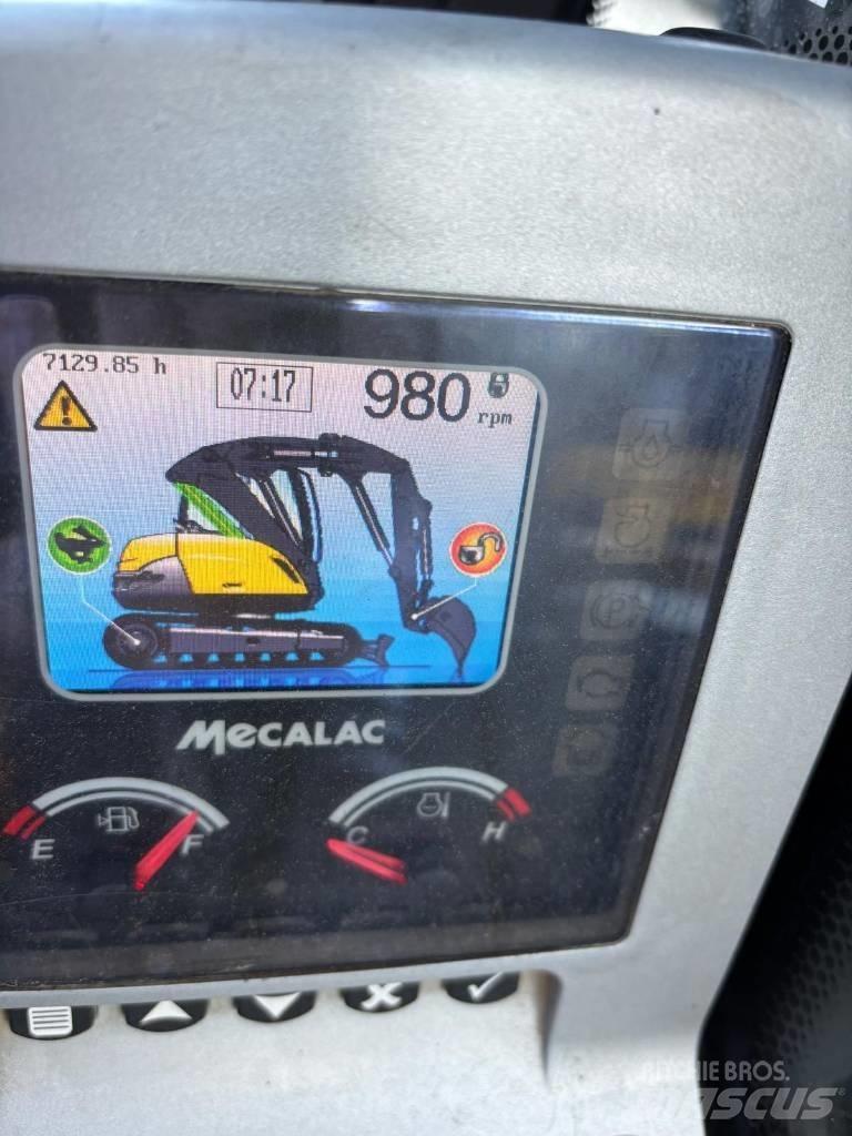 Mecalac 8 M CR Midi rýpadlá 7 t - 12 t
