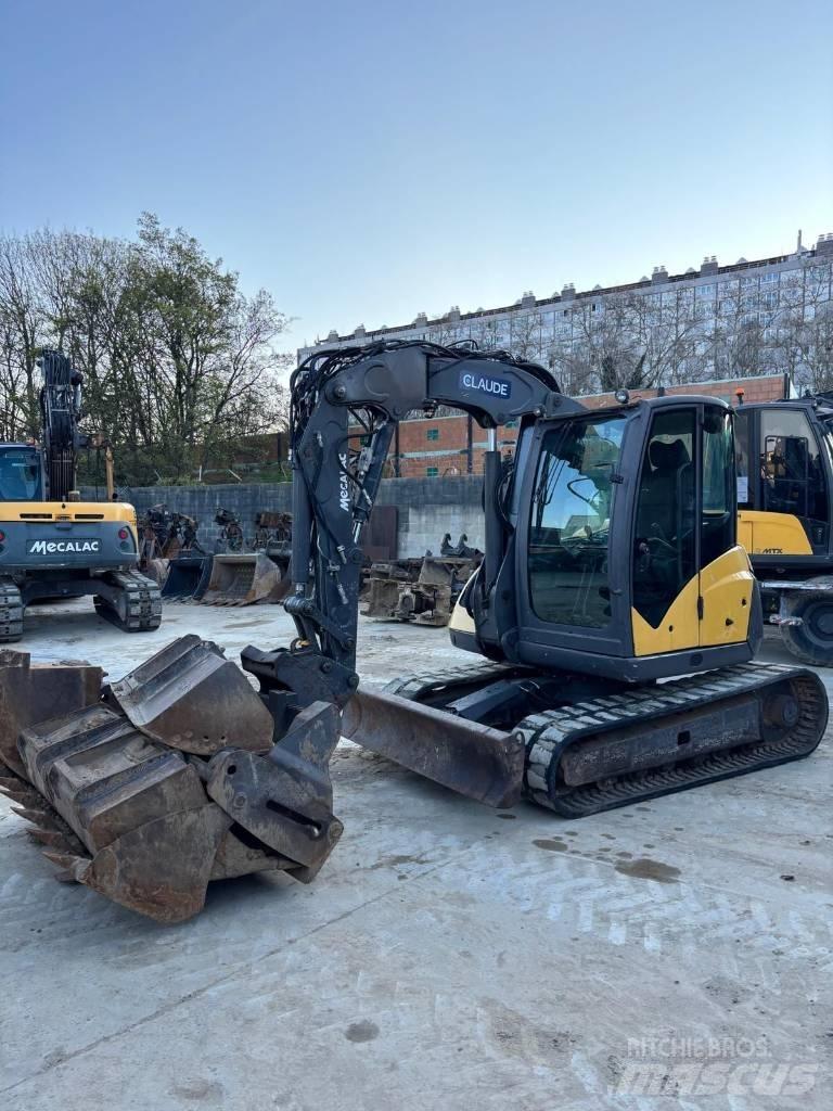 Mecalac 8 M CR Midi rýpadlá 7 t - 12 t