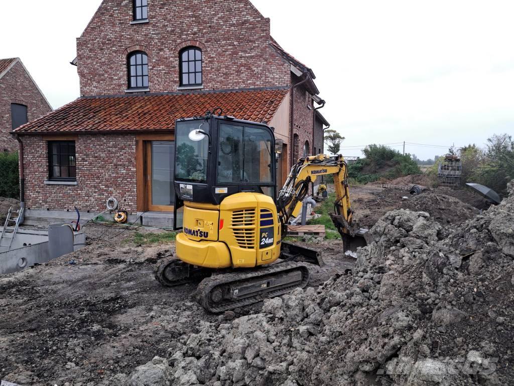 Komatsu pc24 mr Mini rýpadlá < 7t