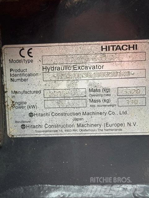 Hitachi ZX 33 U-6 Mini rýpadlá < 7t