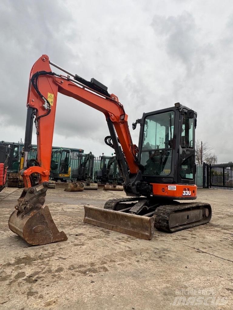 Hitachi ZX 33 U-6 Mini rýpadlá < 7t