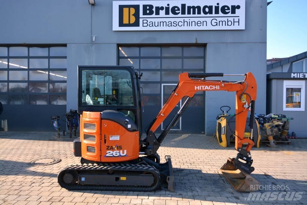 Hitachi ZX 26 U-6 Mini rýpadlá < 7t