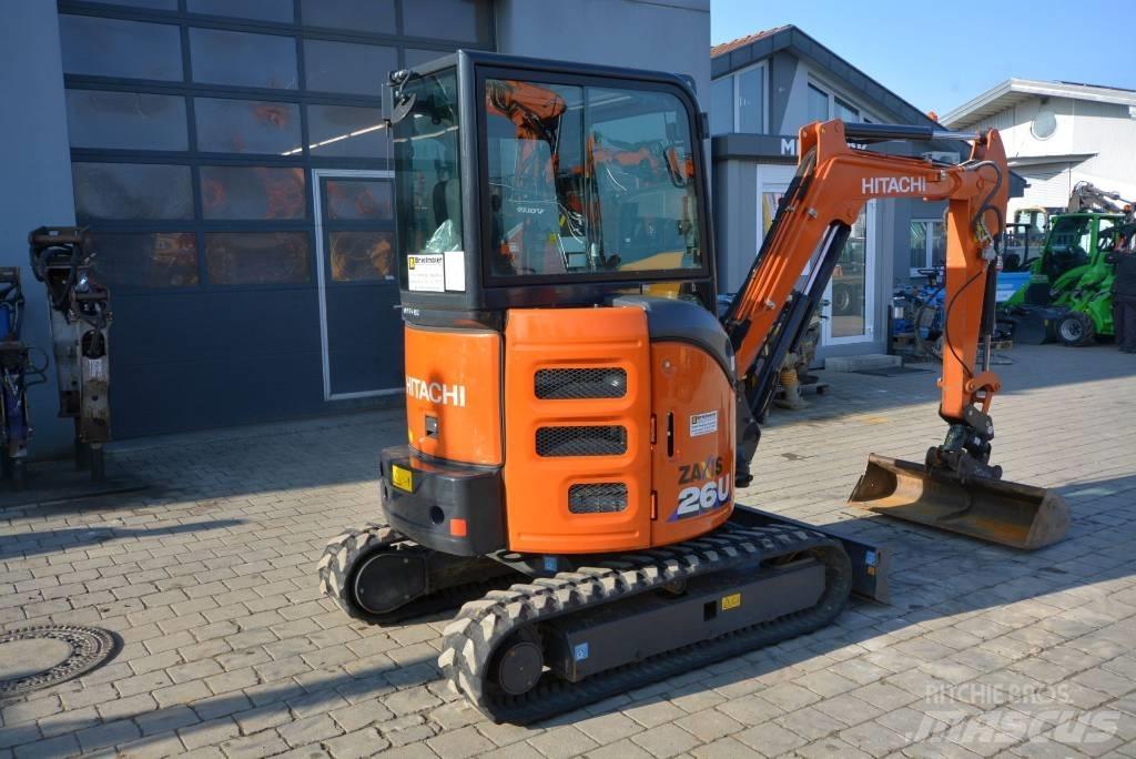 Hitachi ZX 26 U-6 Mini rýpadlá < 7t