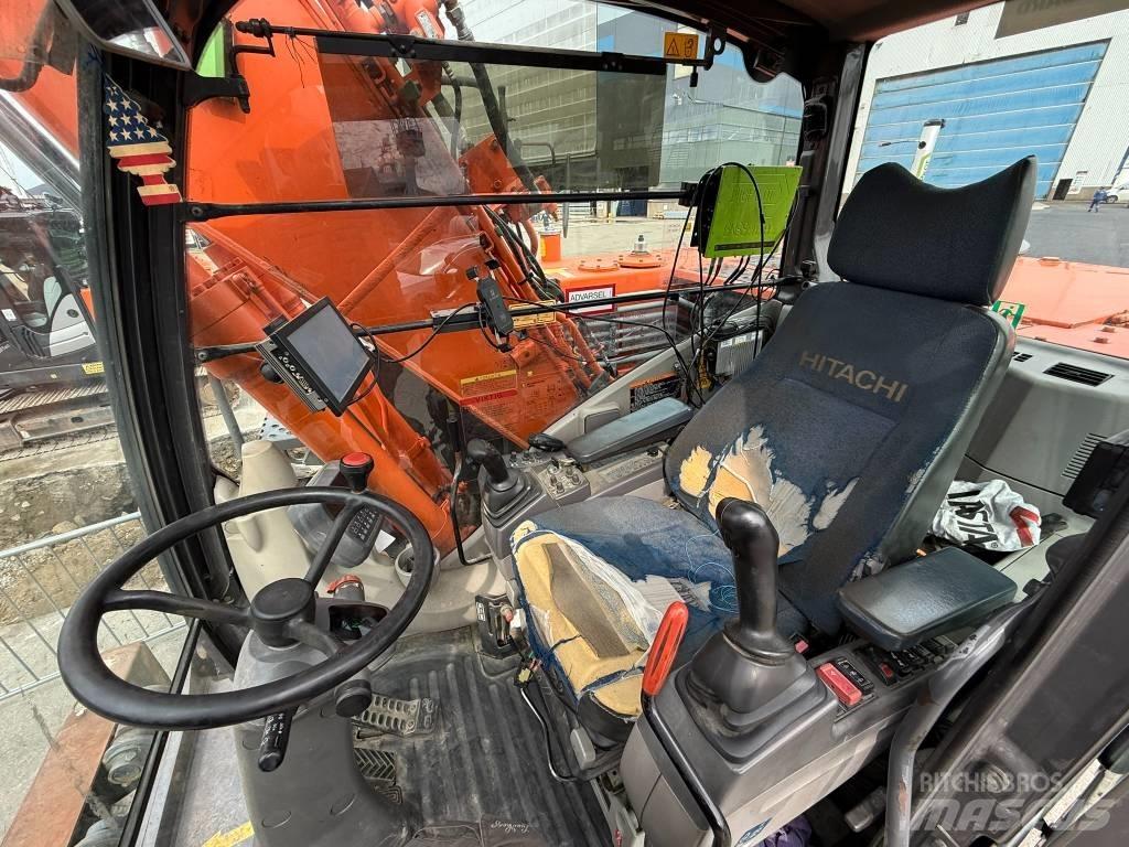 Hitachi ZX 140 W-3 Kolesové rýpadlá
