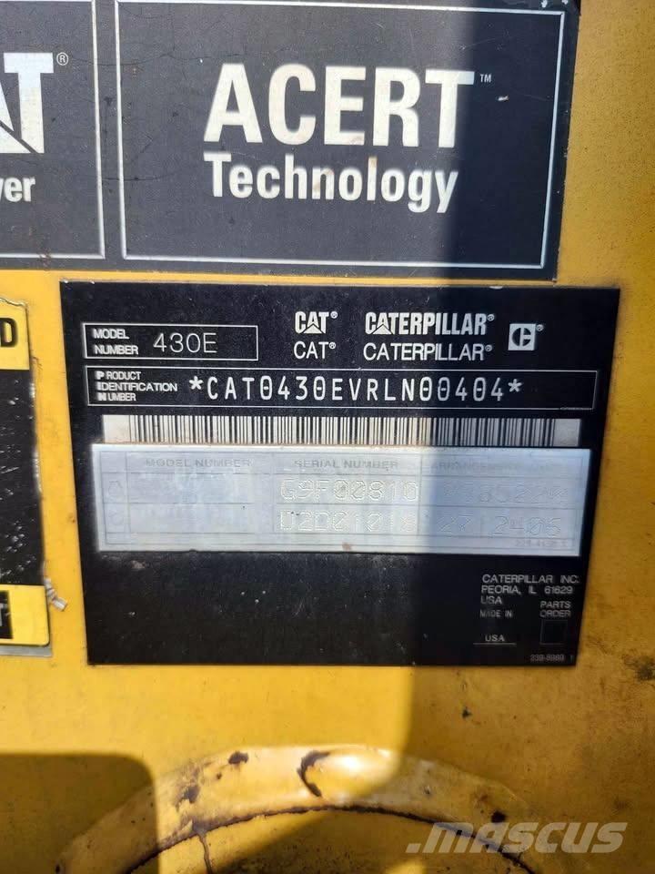 CAT 430 E Rýpadlo-nakladače