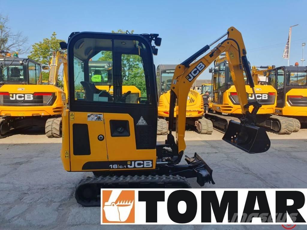 JCB 16 C-1 Mini rýpadlá < 7t