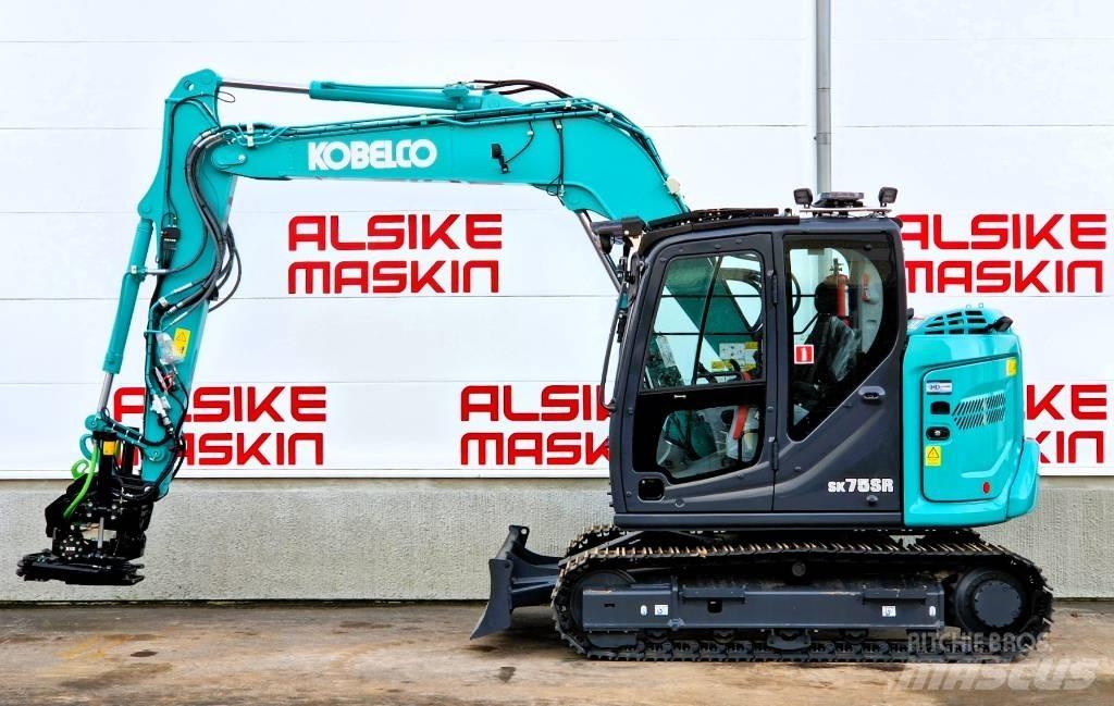 Kobelco SK75 SR-7 Pásové rýpadlá