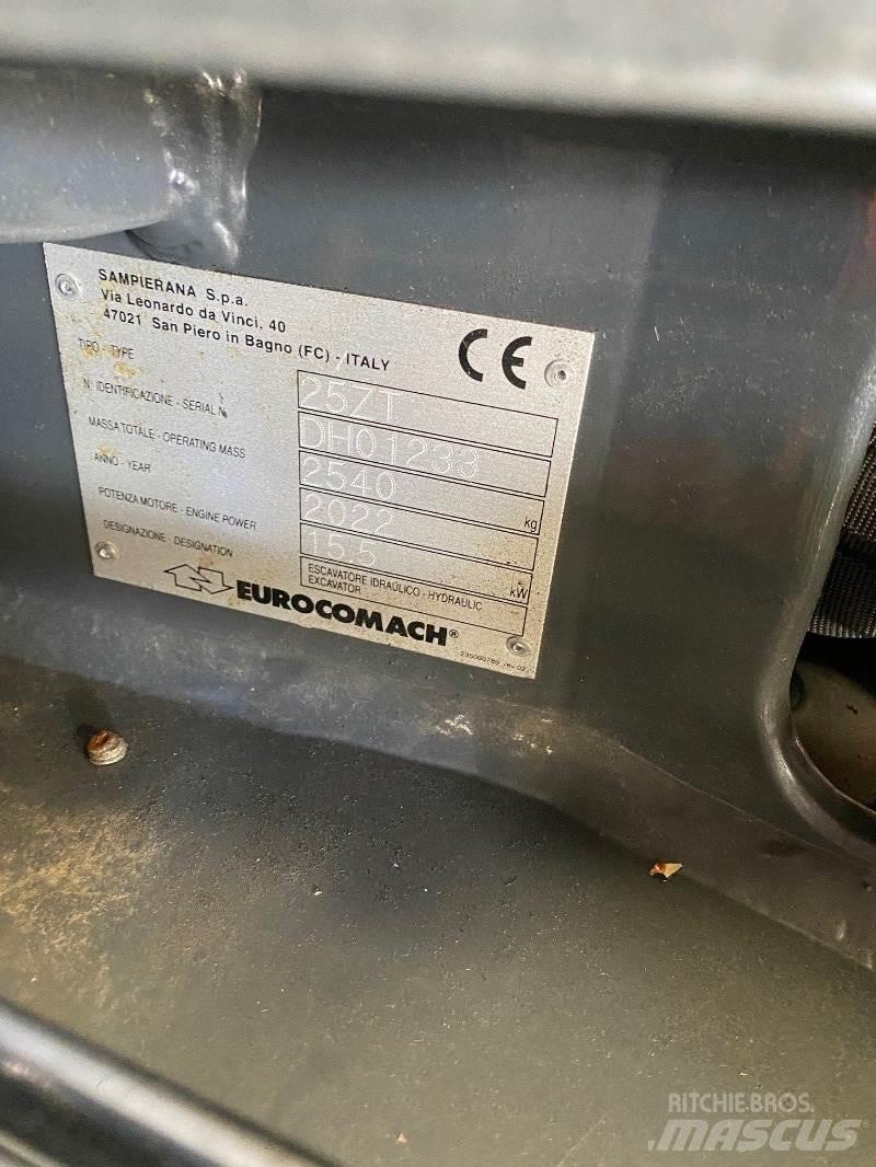 Eurocomach 25ZT Mini rýpadlá < 7t