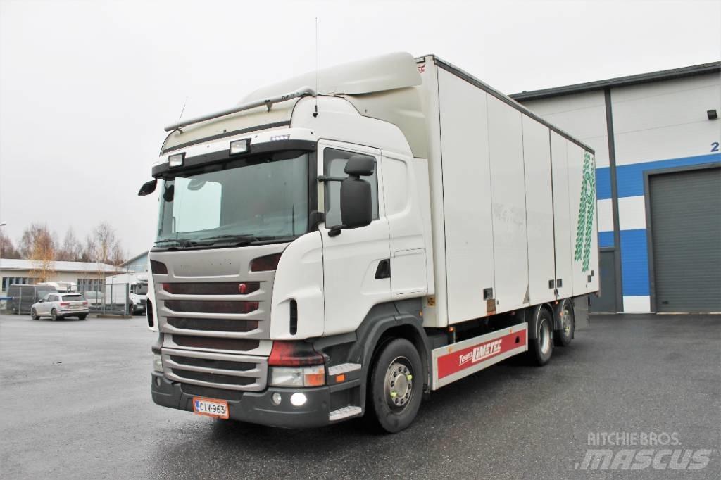 Scania R480 6x2 Skriňová nadstavba