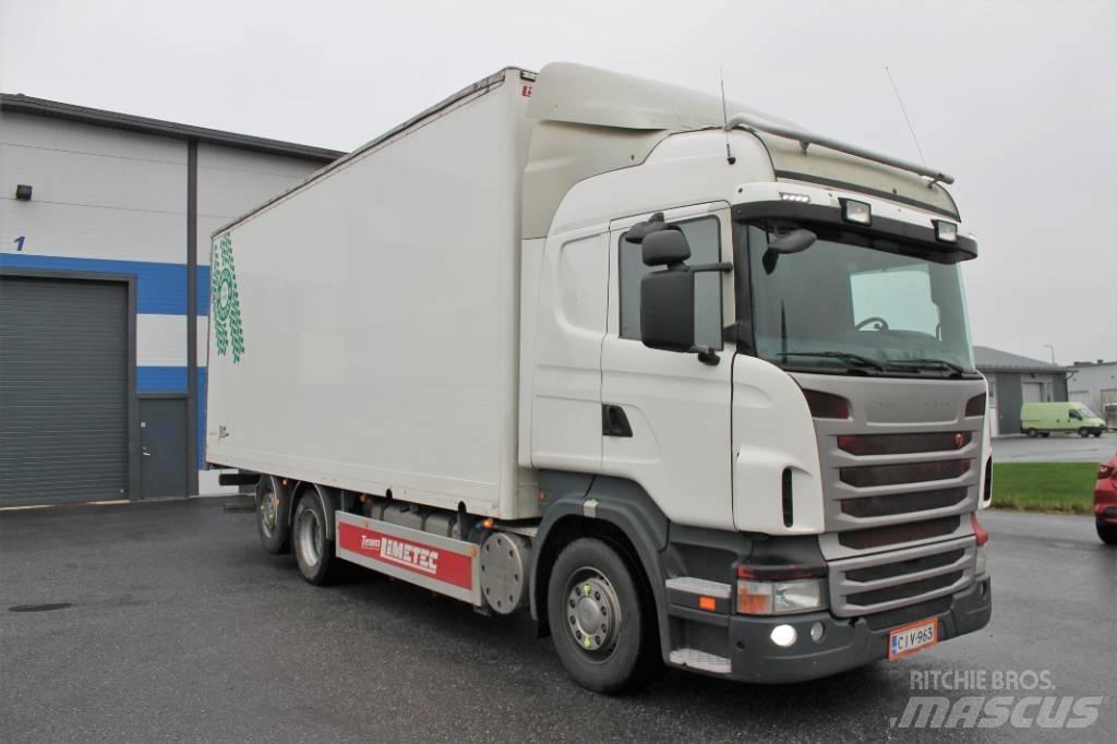 Scania R480 6x2 Skriňová nadstavba