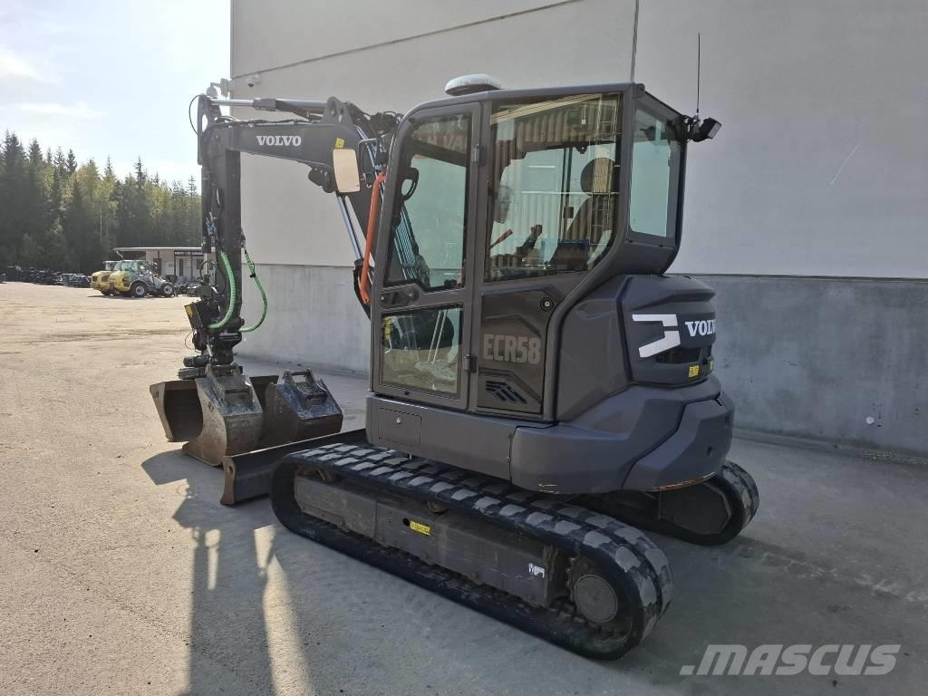 Volvo ECR 58 F Mini rýpadlá < 7t