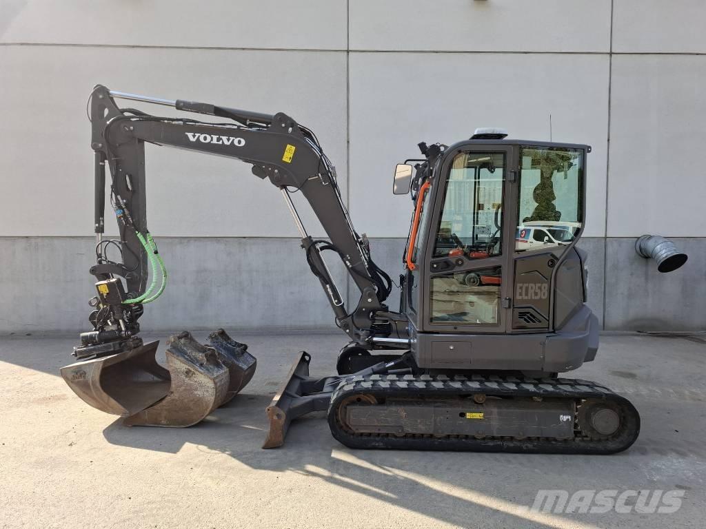 Volvo ECR 58 F Mini rýpadlá < 7t