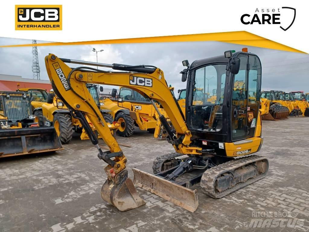 JCB 8026 CTS Mini rýpadlá < 7t