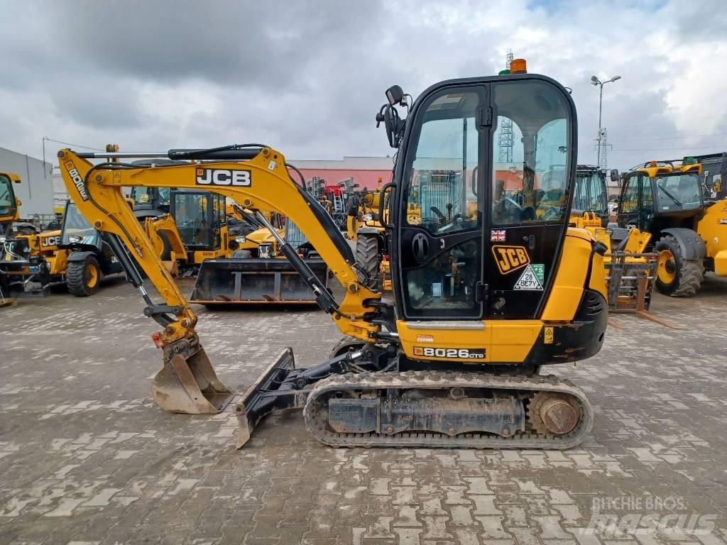 JCB 8026 CTS Mini rýpadlá < 7t