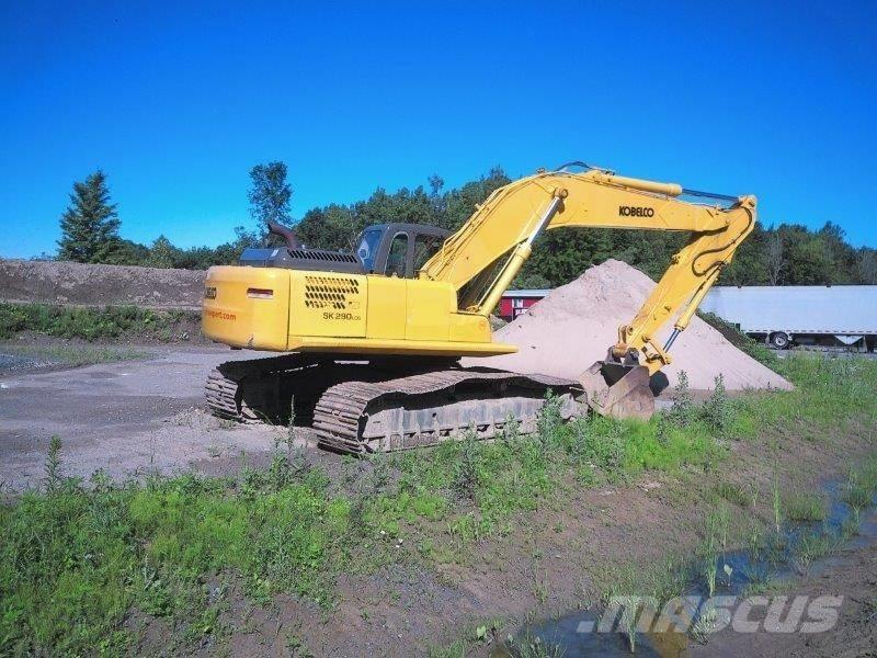 Kobelco SK 290 LC Pásové rýpadlá