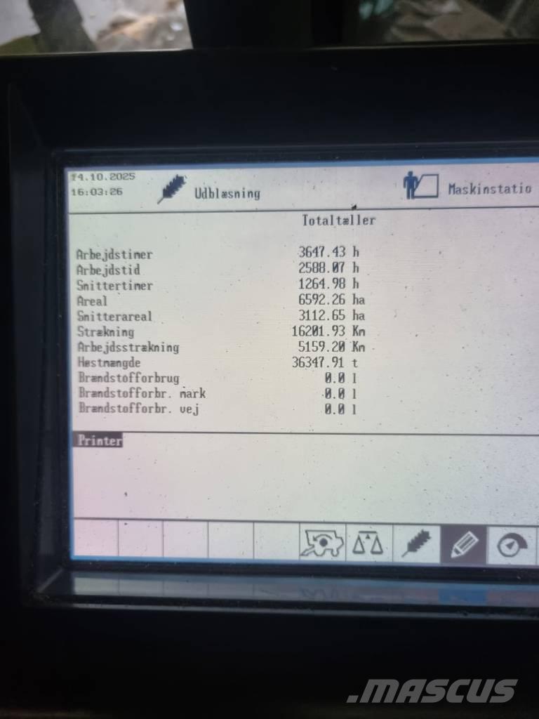 CLAAS Lexion 560 Kombinované zberacie stroje