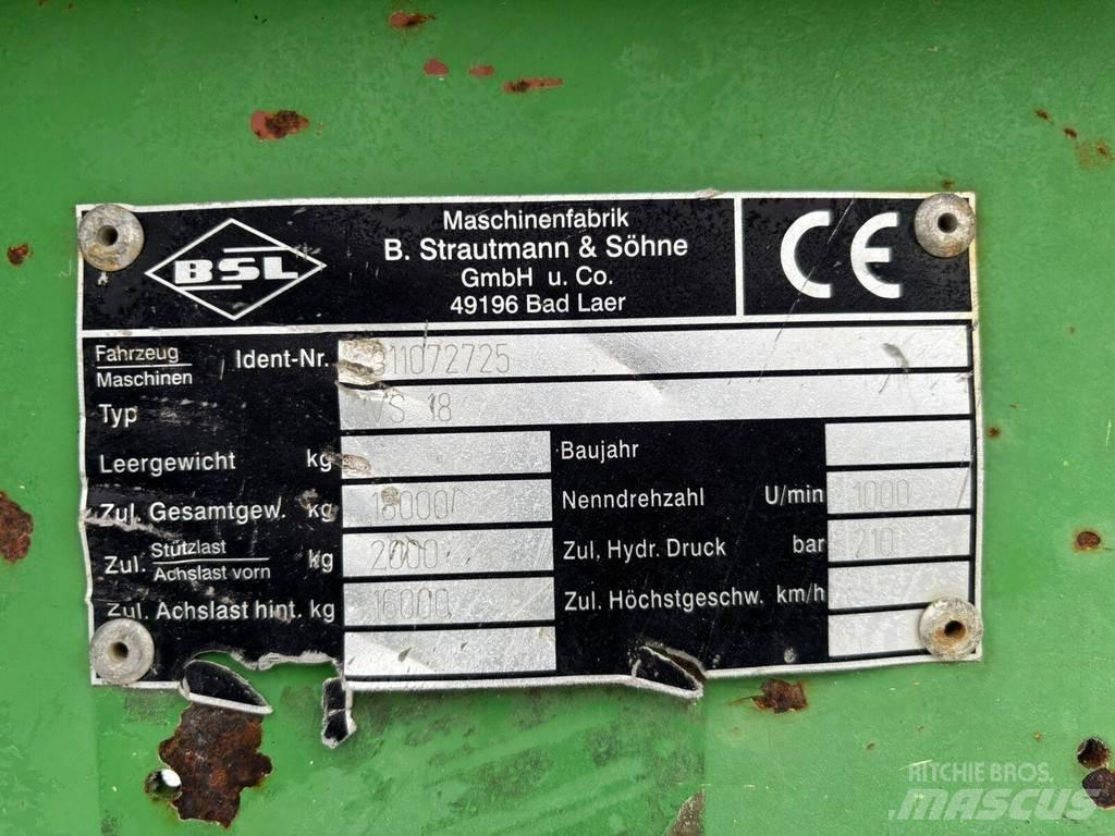 Strautmann VS18 Rozmetadlá maštaľného hnoja