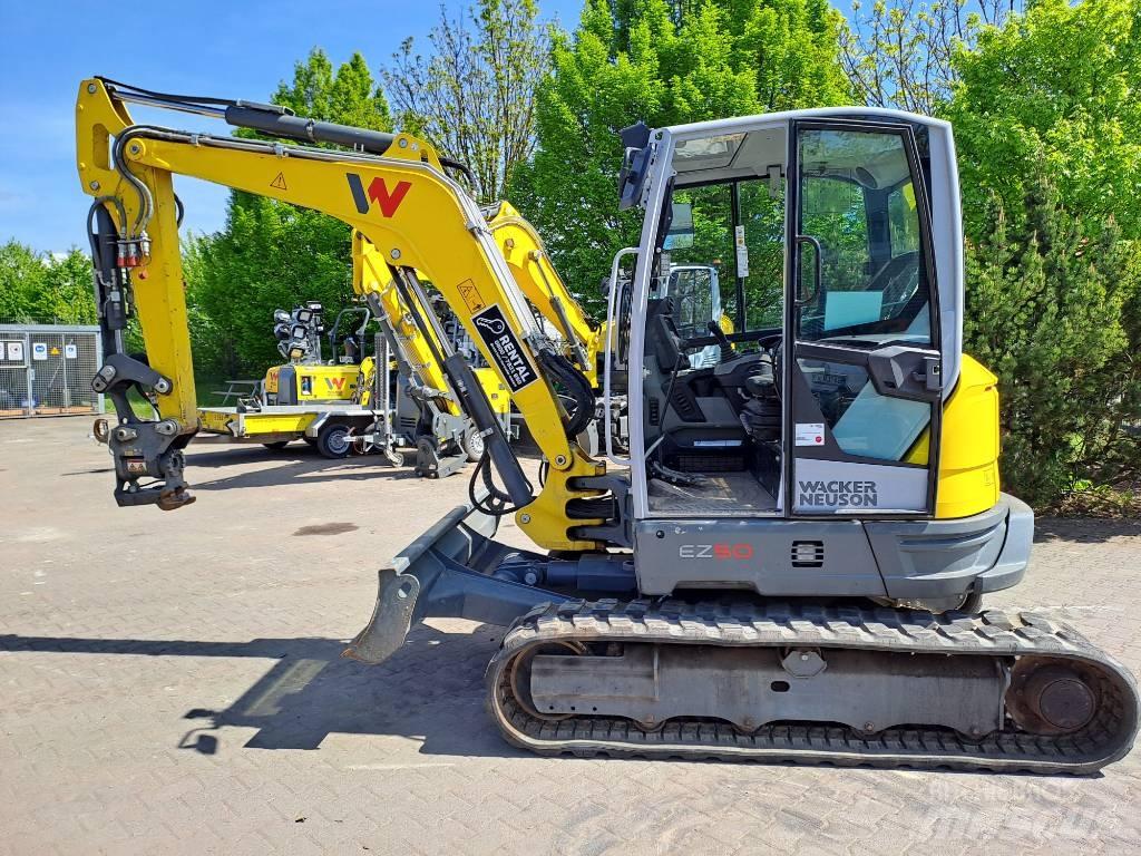 Wacker Neuson EZ50 Pásové rýpadlá