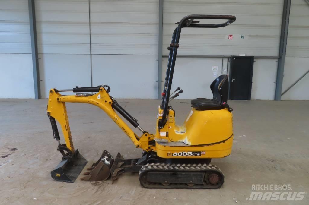 JCB 8008 Mini rýpadlá < 7t
